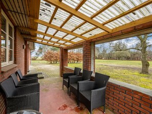 Terrace/patio - "Agla" - 2.5km from the sea by Interhome (Nørre Nebel)