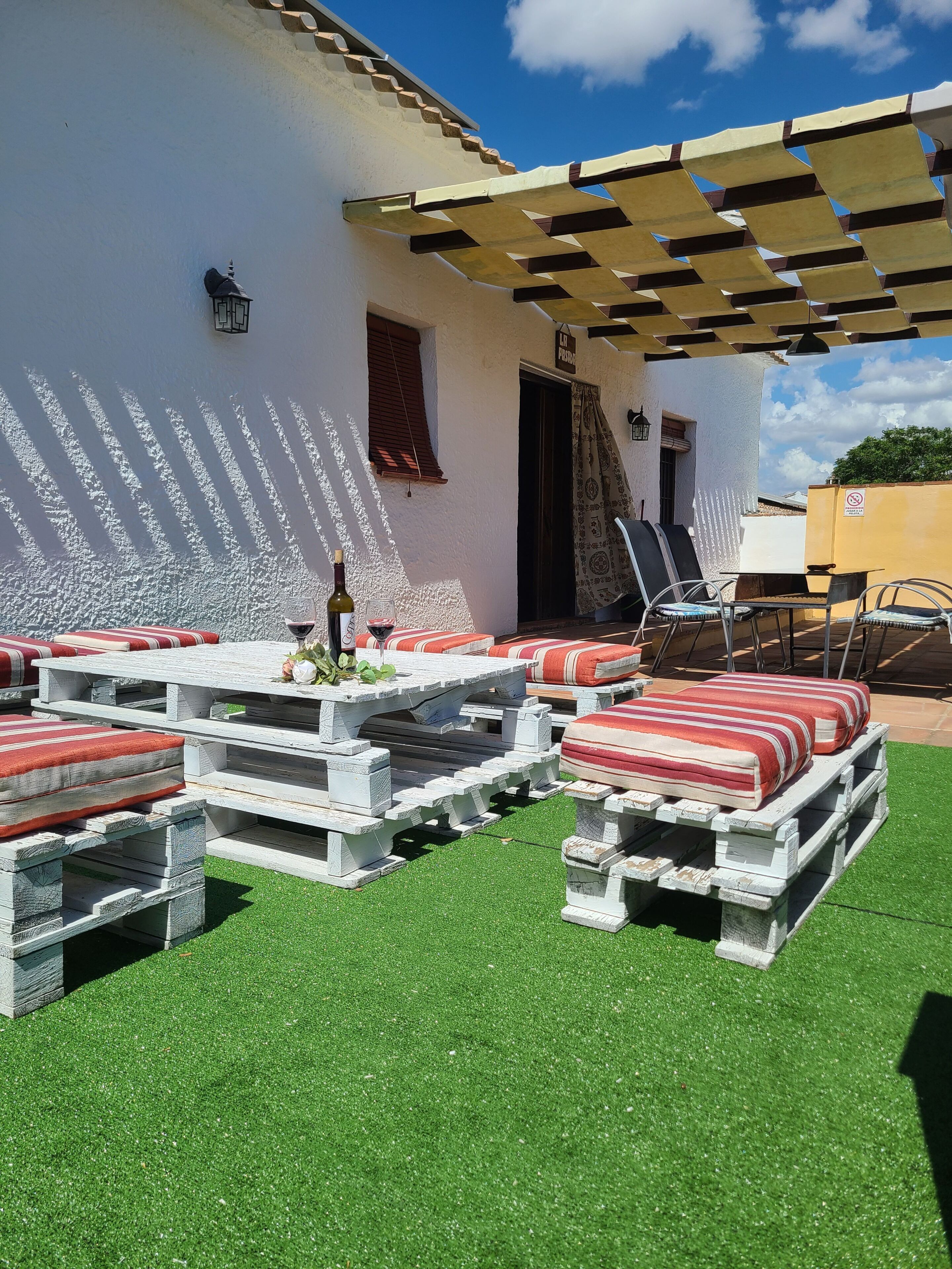 Casa, 3 habitaciones, accesible para personas con discapacidad, fumadores | Restaurante al aire libre