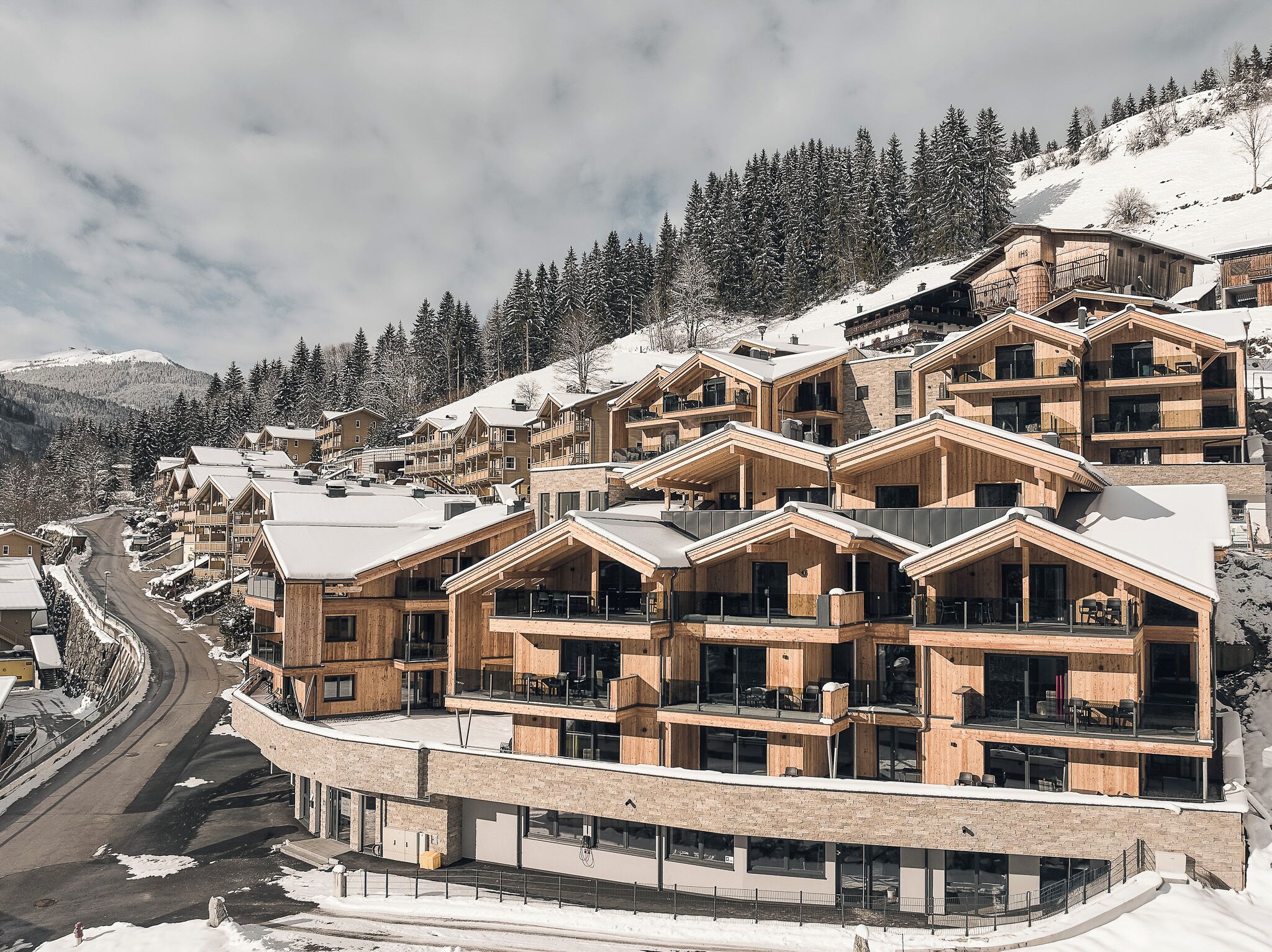 Façade de l’hébergement