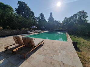 Seasonal outdoor pool