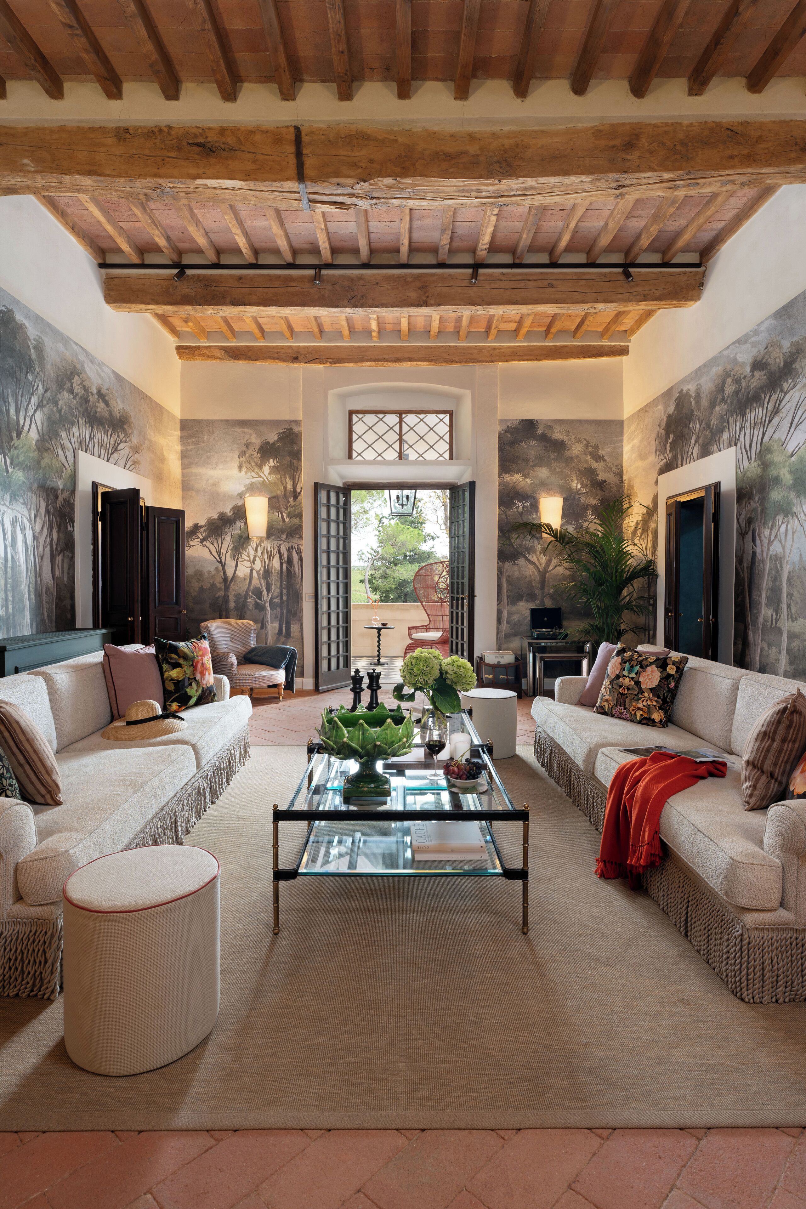 Villa, Balcony, Garden View | Living area