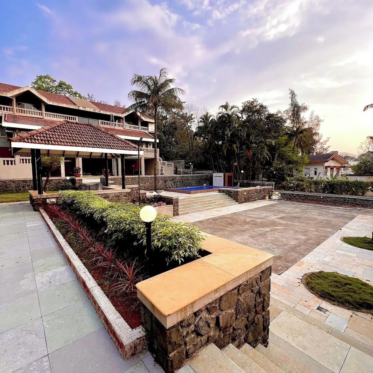 Façade de l’hébergement