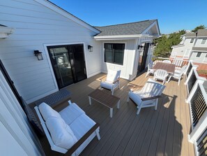 Outdoor dining - RENOVATED HOME ON THE OCEAN BLOCK! (Bethany Beach)