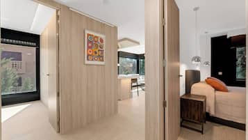 Apartamento premium, vista para o jardim | 2 quartos, cofres nos quartos, quartos à prova de som