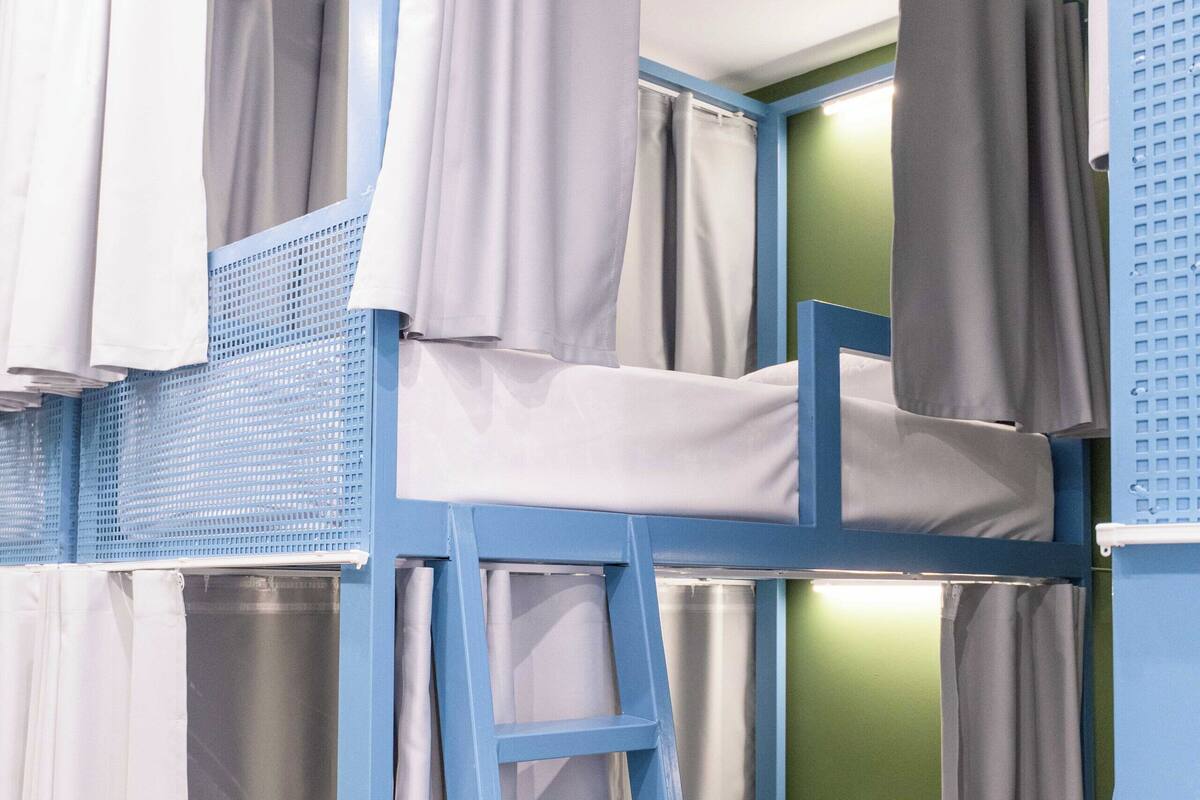 Chambre, femmes uniquement (Bed in 10-Bed Dormitory) | AccĂšs au Wi-Fi (inclus), literie fournie