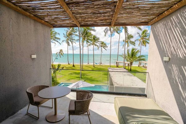 Comfort House, Balcony, Beach View | View from room