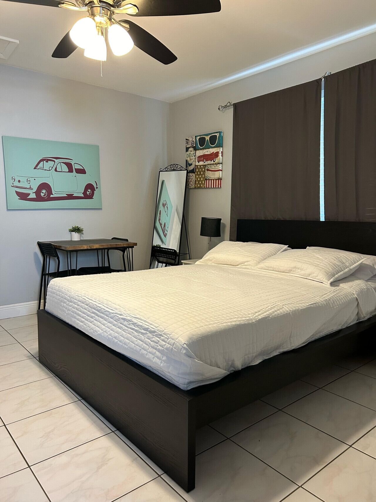 1 makuuhuone, työpöytä, silitysrauta/-lauta, ilmainen Wi-Fi