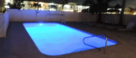 Una piscina climatizada