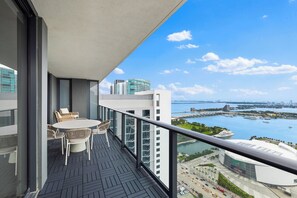 Luxury Apartment, City View | Balcony