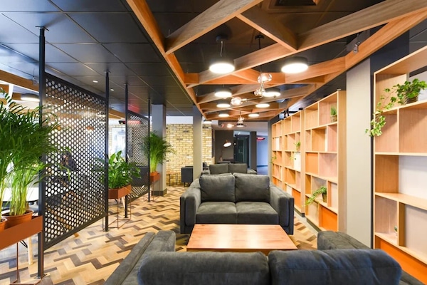 Sala de estar en el lobby