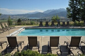Pool - New Custom Spacious 7-bedroom House with Lake and Mountain Views (Eden)