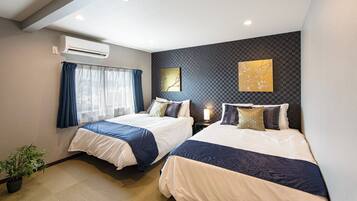 4 多间卧室、WiFi、床单