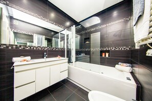 Towels, toilet paper