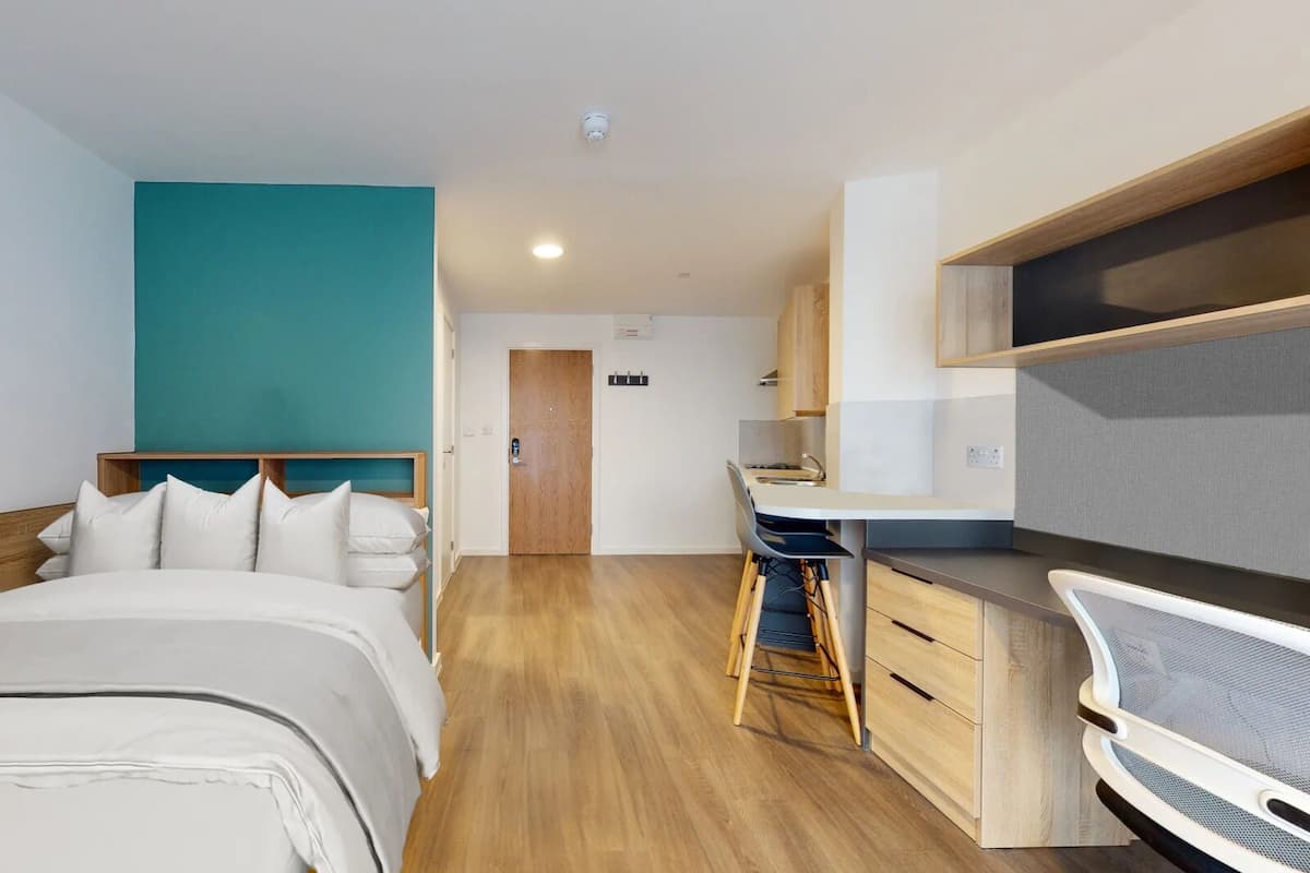 Studio, 1 tweepersoonsbed, niet-roken | Een strijkplank/strijkijzer, gratis wifi