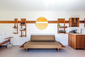 Luxe beddengoed, een bureau, een laptopwerkplek, gratis wifi