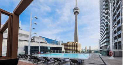 Lovely 1 BR Suite + Gym + Pool, MTCC, CN Tower