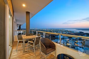 Apartment, 2 Bedrooms, Balcony, Ocean View | Balcony view - Condos Near Malecon Bay & Sunset Views (La Paz)