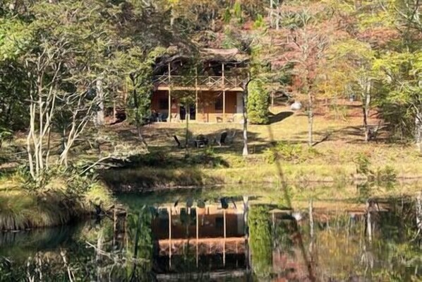 Exterior - Spring Dates Available • Private Pond Cabin • Firepit • Kayaks • Hammock • Games (Fannin County)