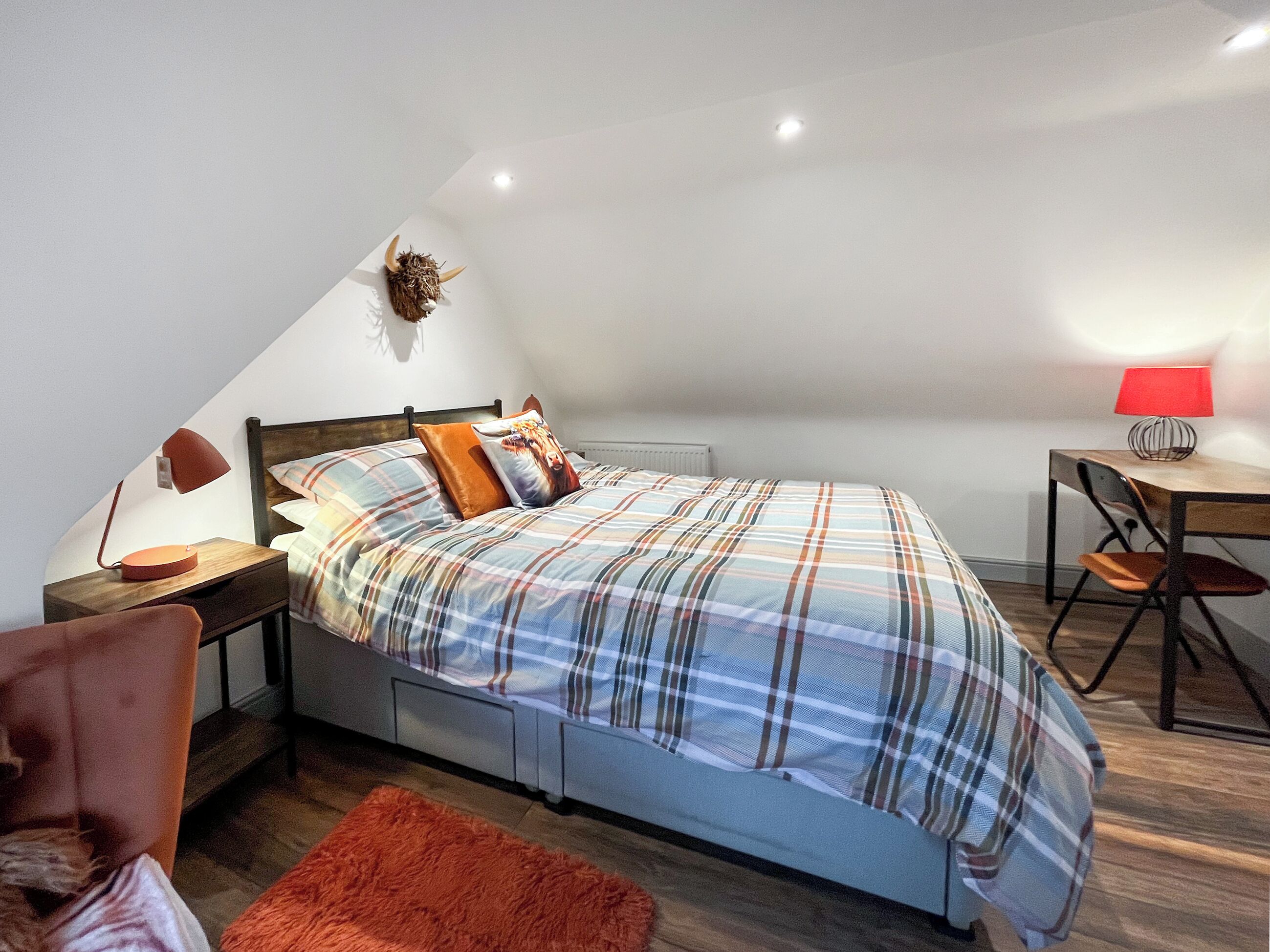 1 bedroom, WiFi (free), bed sheets