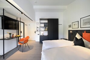 Double Room | In-room safe, blackout drapes, soundproofing, free WiFi - Boutique Hotel Edelweiss (Sankt Anton am Arlberg)