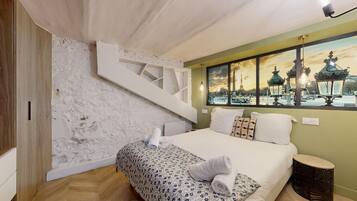 2 chambres, fer et planche à repasser, accès Internet, draps fournis