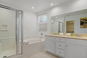 Hair dryer, towels - Lakefront Getaway: Pool, Spa & Game Room Fun T1 (Indio)