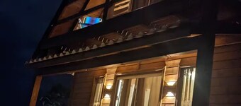 Seafront cabin in a private area of 1200 m2 