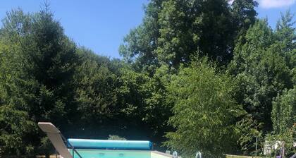 House in the center of Périgueux, with swimming pool