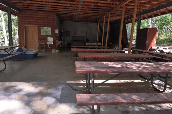 Pavilion inside view