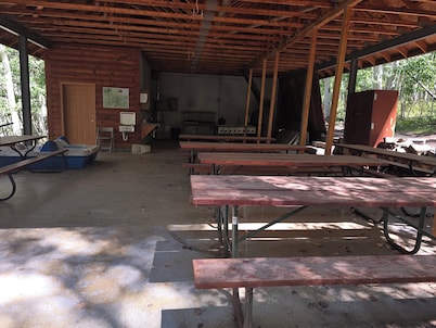 Group Pavilion with cooking area
