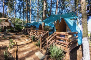 Voorkant van accommodatie