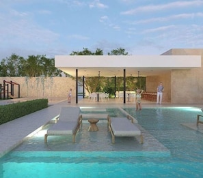 Outdoor pool
