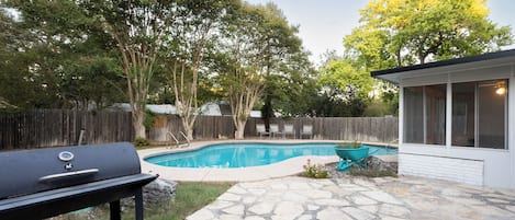 Outdoor pool