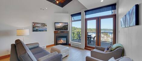 تلفزيون، مدفأة