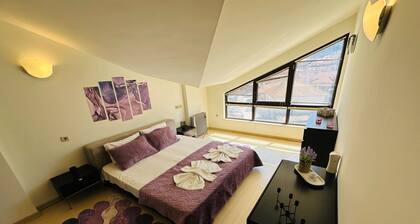 Central Art Apartment in Bansko With Mountain View