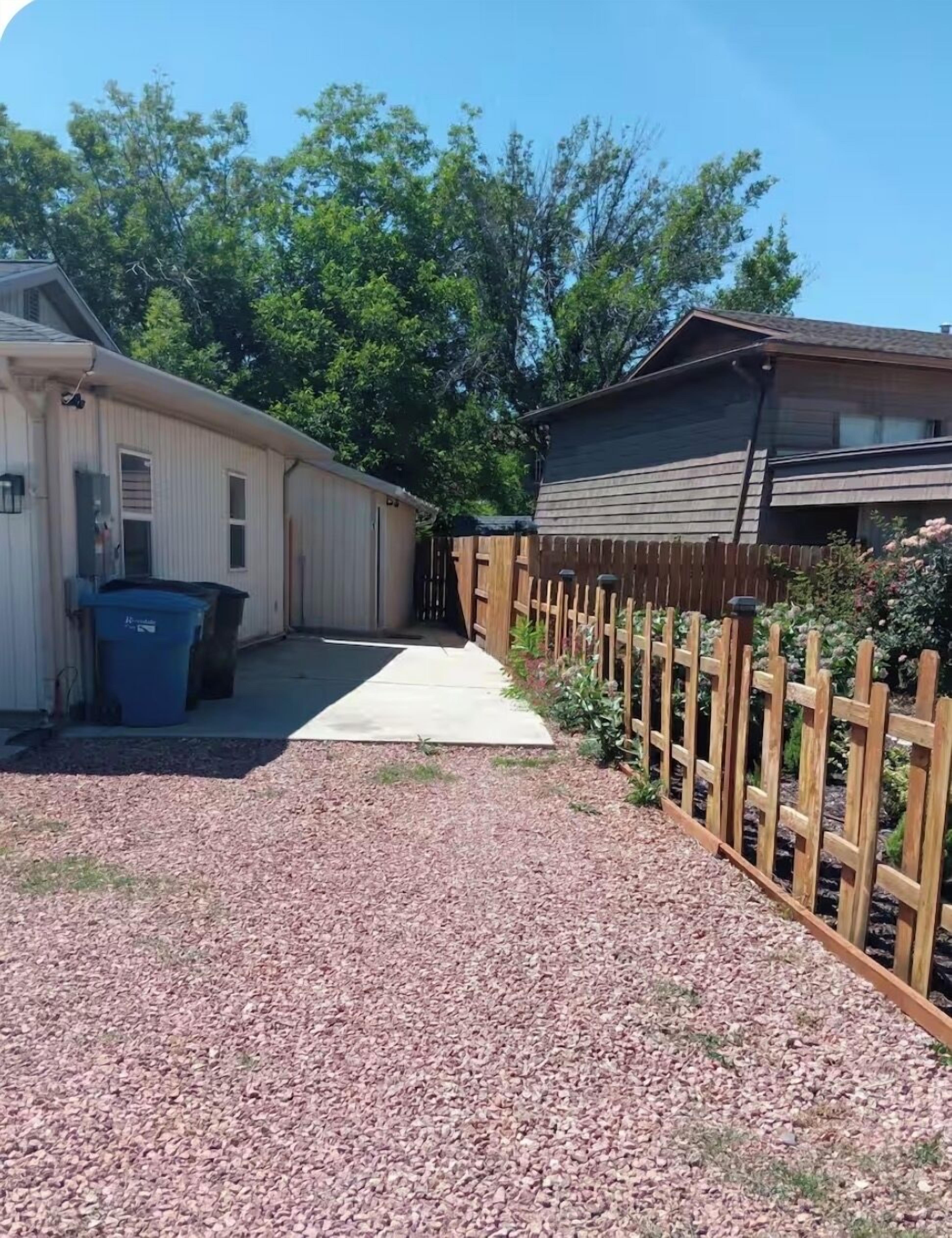 Enceinte de l’hébergement