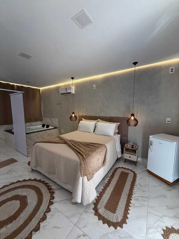 Deluxe Suite | Individually decorated, desk, laptop workspace, free WiFi - pousada aguas claras (Delfinopolis)