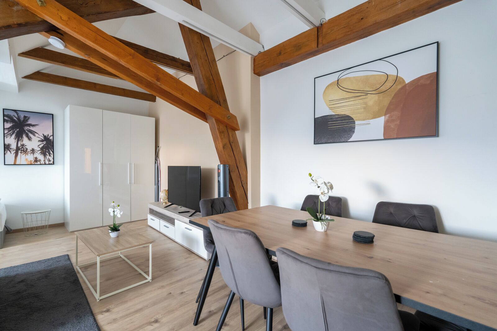 Appartement Familial, plusieurs lits, non-fumeur, cuisine | Restauration dans la chambre