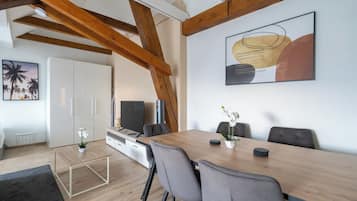 Appartement Familial, plusieurs lits, non-fumeur, cuisine | Restauration dans la chambre