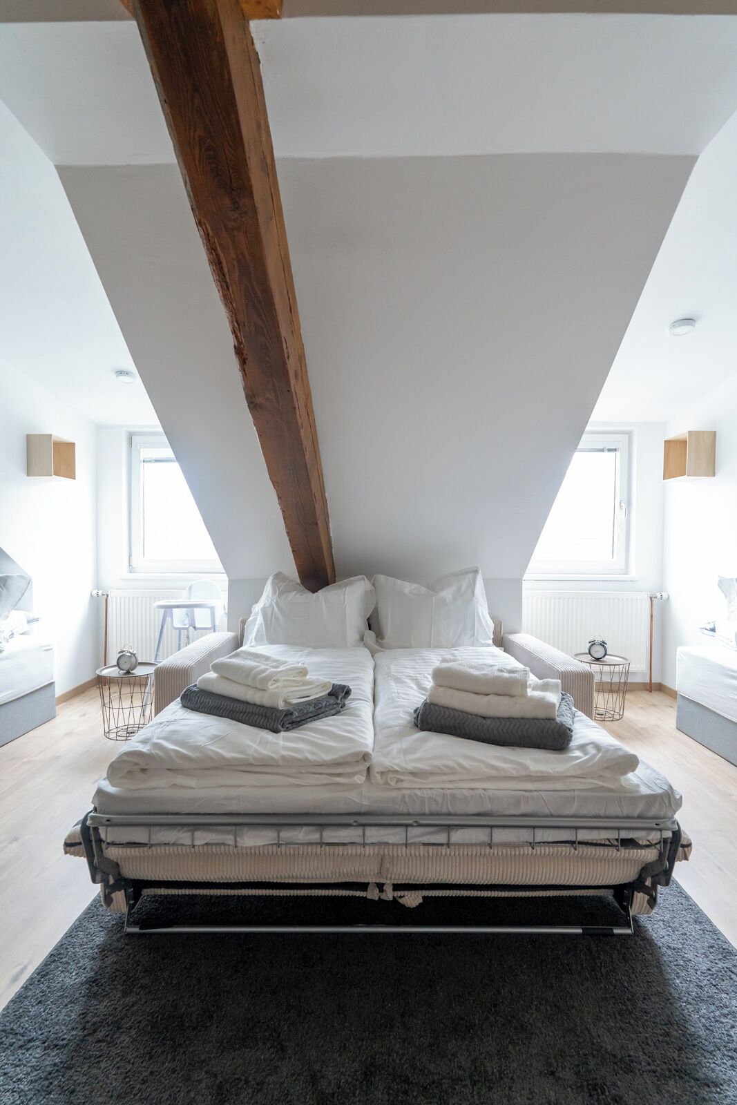 Family Apartment, Multiple Beds, Non Smoking, Kitchen | Premium bedding, in-room safe, blackout drapes, soundproofing