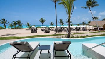 Preferred Club Jr Suite Ocean Front Swimout - King | Utsikt från rummet