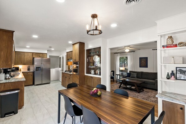 Interior - Century Oaks Trio - Easy walk to campus from from your Historic District getaway (College Station)