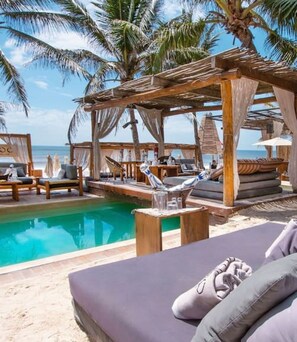 Pool - 5 Min Beach -Villa Private Pool - Jacuzzi and Bar (Tulum)