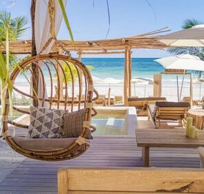 Property grounds - 5 Min Beach -Villa Private Pool - Jacuzzi and Bar (Tulum)