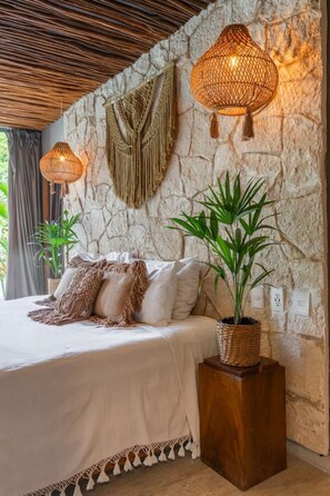 1 bedroom, iron/ironing board, travel cot, free WiFi - Suite in Tulum, Beach 8 min Cenotes & Town 5 min (Tulum)