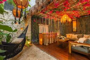 Overnattingsstedets uteområder