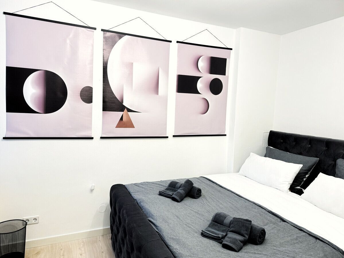 2 Schlafzimmer, Schreibtisch, kostenloses WLAN, Bettwäsche