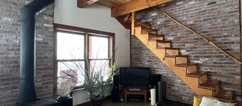 Quiet mountain top with a view