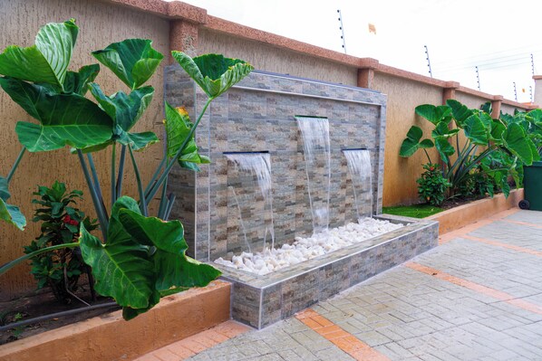 Terrein van de accommodatie