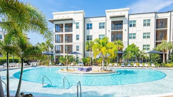 Una piscina climatizada